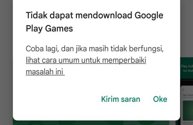 kenapa google play game tidak bisa di download pada android via 0