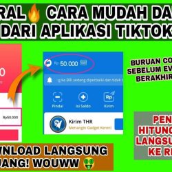 lagi viral cara mudah dapatkan uang dari aplikasi tiktok lite penghasil uang terbaru