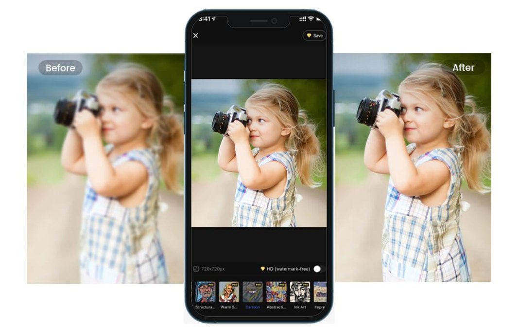 Memperjelas foto yang blur: Mempertajam Gambar Online yang Akurat