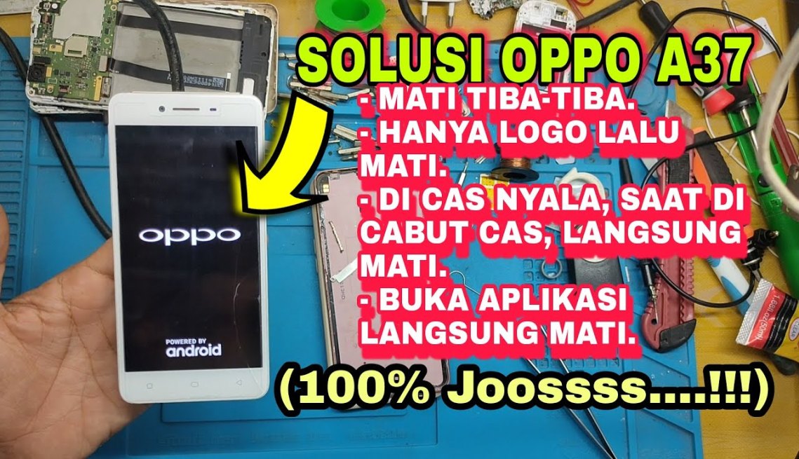 Mengatasi Masalah Oppo A Sering Mati Sendiri.