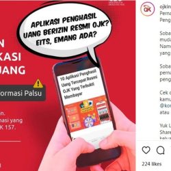 ojk pastikan aplikasi penghasil uang ilegal masyarakat diminta 0