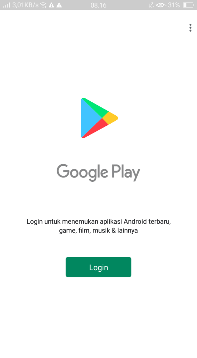 Saya tidak bisa membuka google play dan bgmn cara menginstal