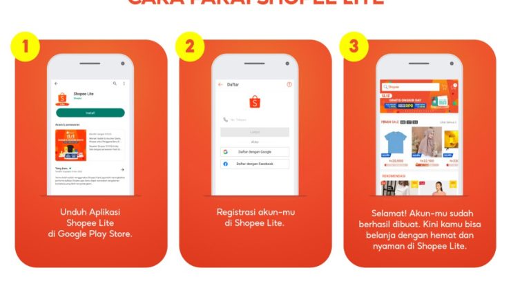 shopee lite app aplikasi ringan shopee belanja makin nyaman