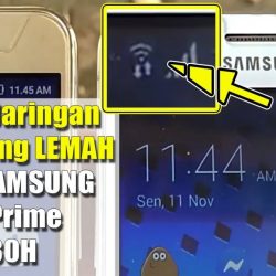 solusi jaringan wifi yang lemah pada samsung grand prime sm gh