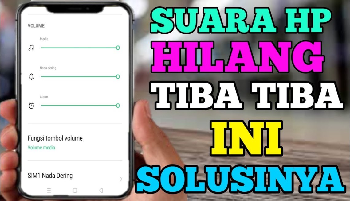 suara hp hilang tiba tiba ini solusinya - YouTube