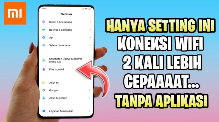 tanpa aplikasi cara ampuh mempercepat koneksi wifi di hp xiaomi