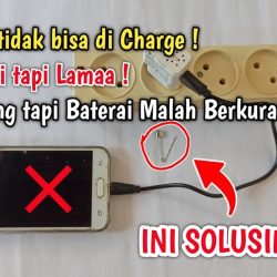 tutorial cara mengatasi hp di cas tidak nambah malah berkurang