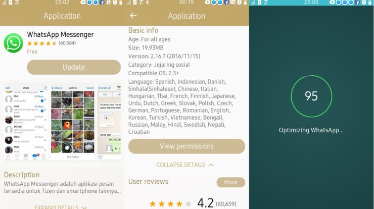 update whatsapp membawa fitur baru buat pengguna tizen 0