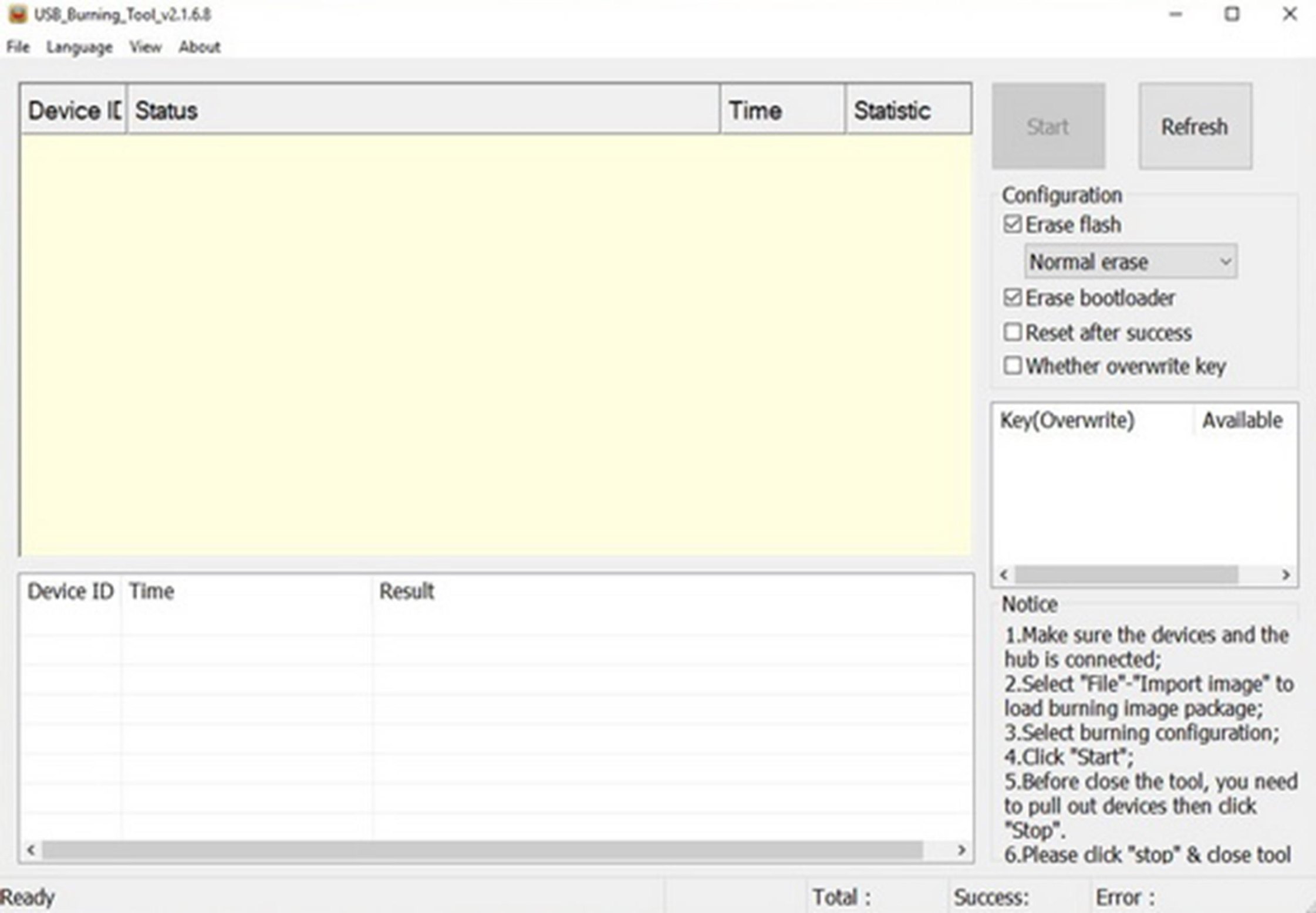 USB Burning Tool  - The Simplicity Post