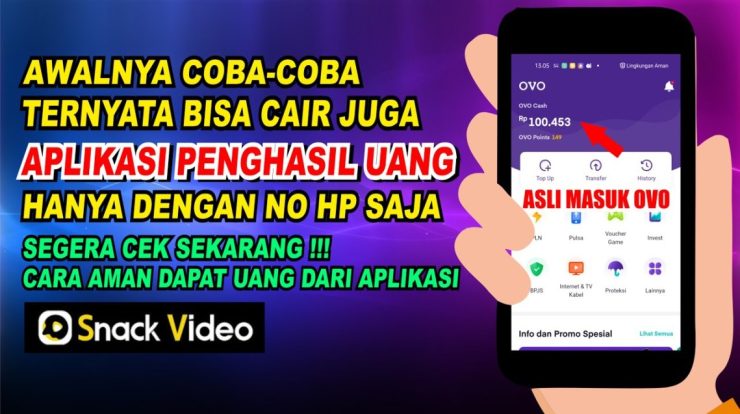 wajib coba aplikasi penghasil uang yang aman dan terbukti bisa cair