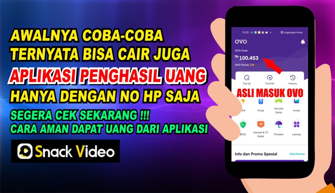 WAJIB COBA ! APLIKASI PENGHASIL UANG  YANG AMAN DAN TERBUKTI BISA CAIR