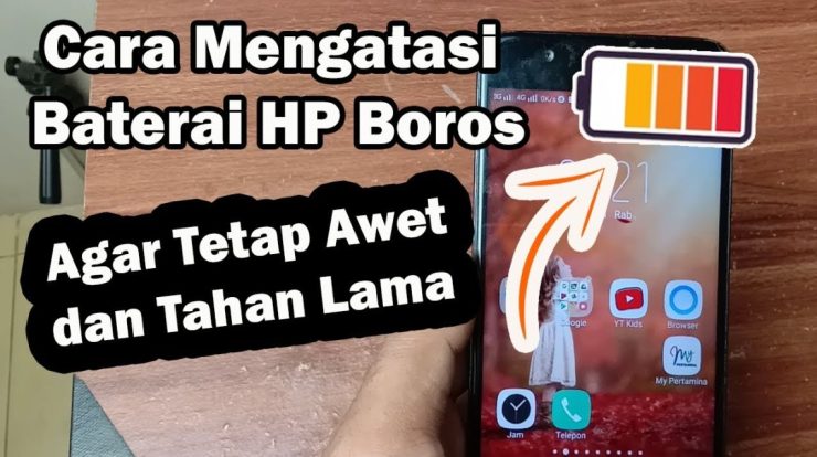 wajib coba cara mengatasi batre boros cepet habis tanpa