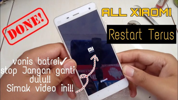 xiaomi restart cara mengatasi redmi restart terus ini solusinya