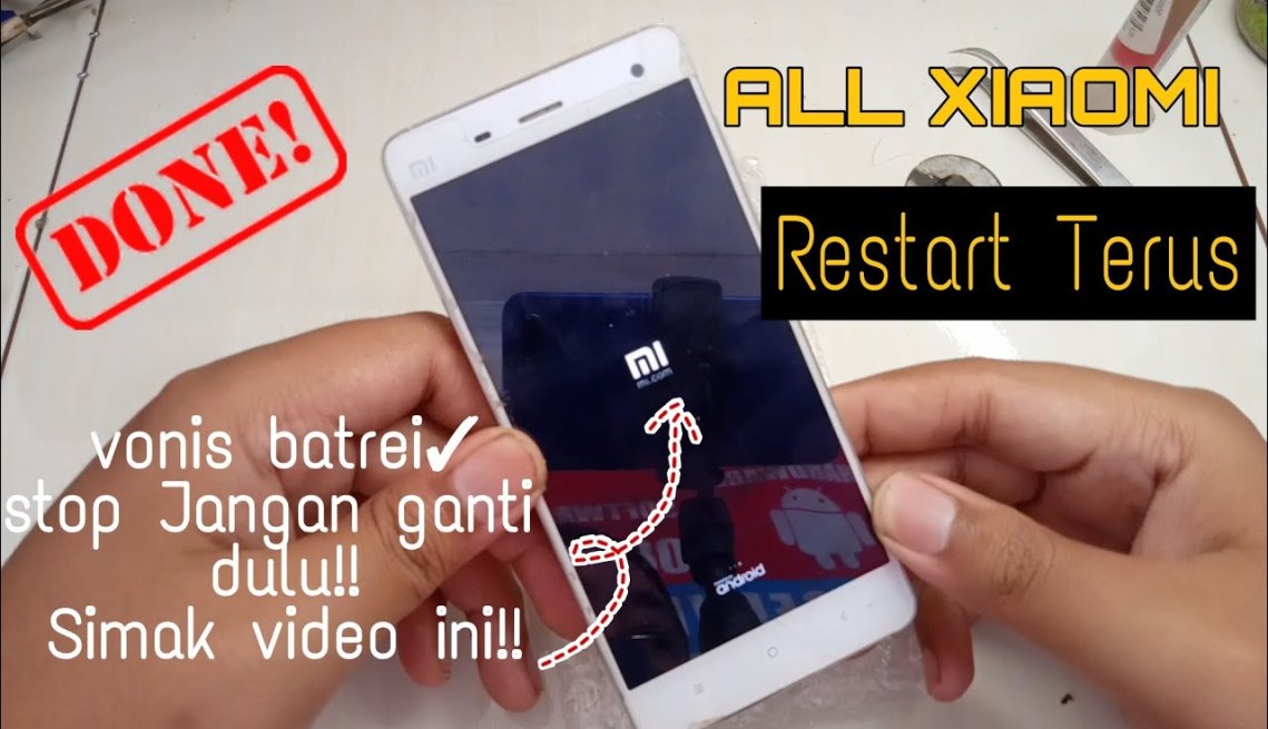 Xiaomi restart ,cara mengatasi redmi restart terus