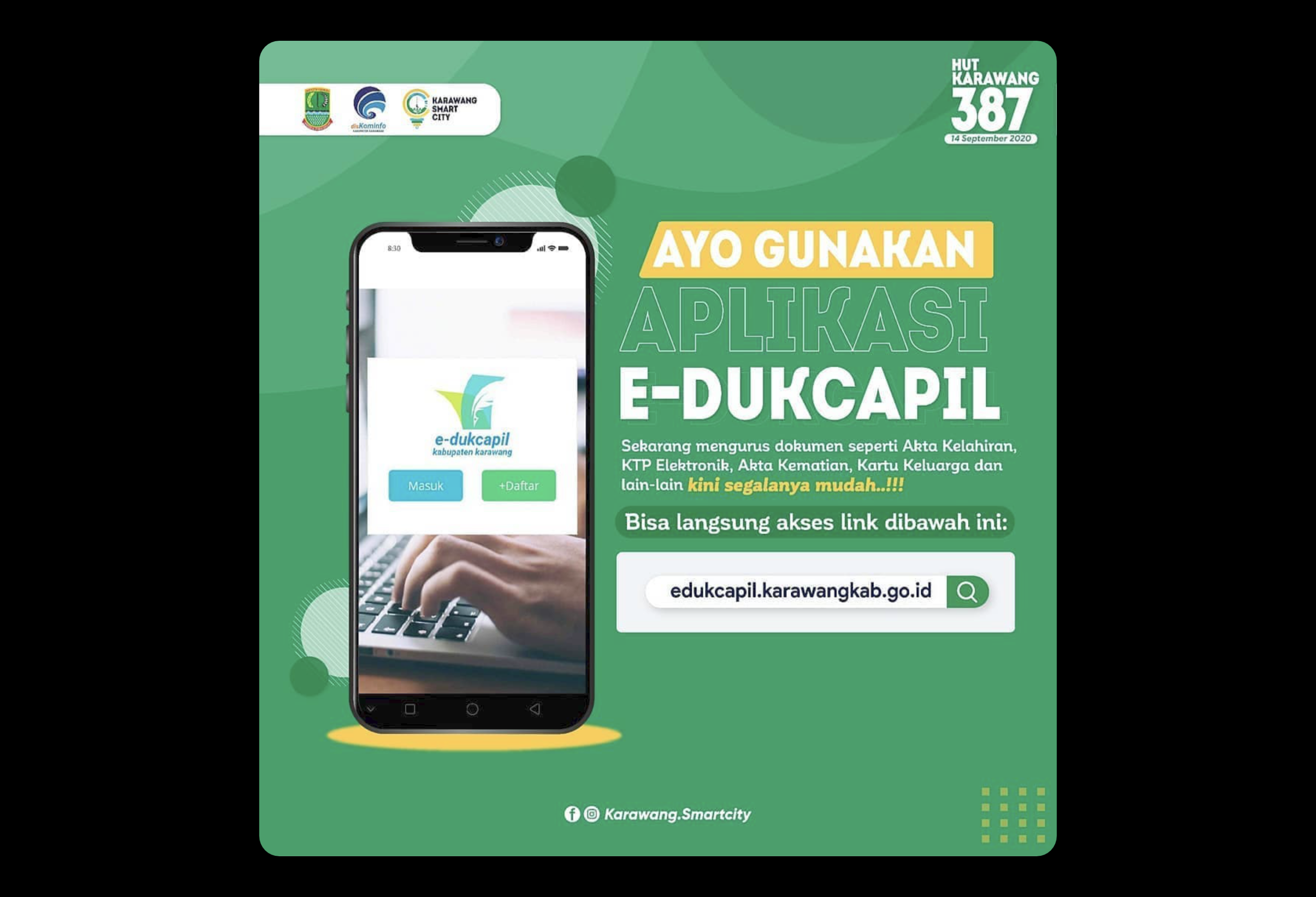 Yuk, Gunakan Aplikasi e-Dukcapil  Situs Resmi - Pemerintah Daerah